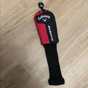 Callaway Big Bertha Red and Black Golf Club Headcover